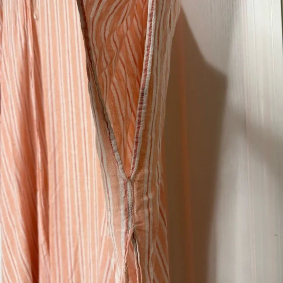 Cynthia Rowley Pink and White Striped Kimono/Cardigan - Picture 4 of 6